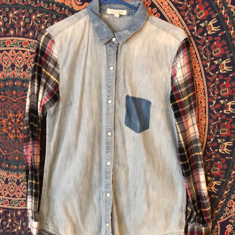 Button-down shirt.